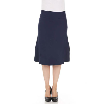3-Pack: Aviot Lightweight Fitted A-Line Skirt