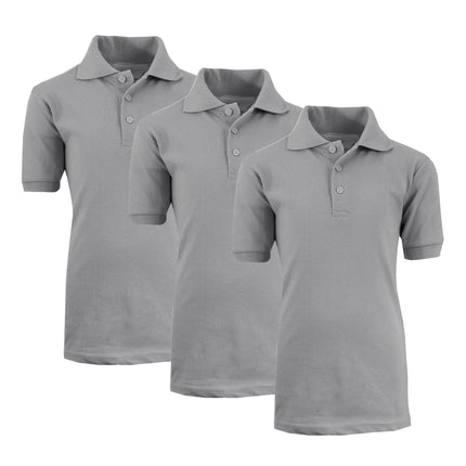 3-Pack: Boys School Uniform Polo