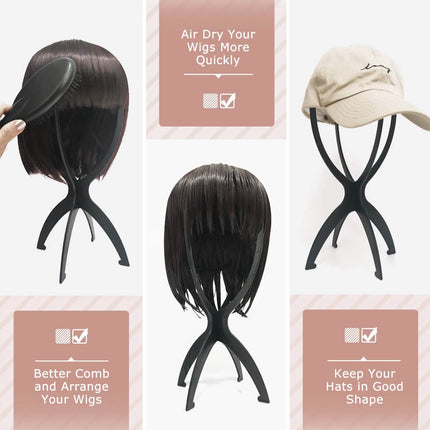 3-Pack: Dreamlover Wig Head Stands for Wigs