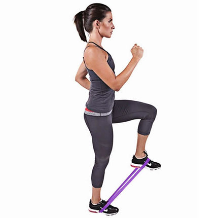3-Pack: Exercise Resistance Loop Bands Training Belt Stretch Therapy Running Pilates