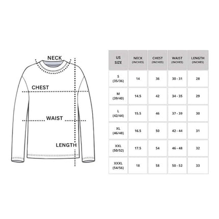 3-Pack: Men's Cotton Long Sleeve T-Shirt with Chest Pocket