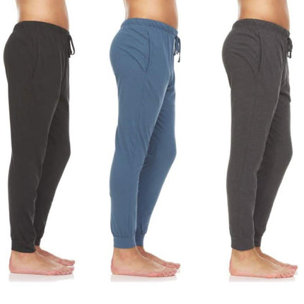 3-Pack: Men's Cotton Lounge Jogger Pants