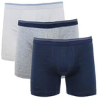 White/Heather Gray/Navy / S