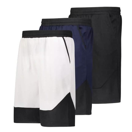 3-Pack: Men's Moisture Wicking Active Athletic Performance Shorts