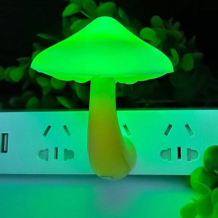 3-Pack: Mushroom Night Light with Dusk to Dawn Sensor