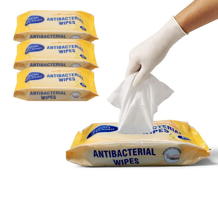 3-Pack Of Fresh N Clean Antibacterial Wipes