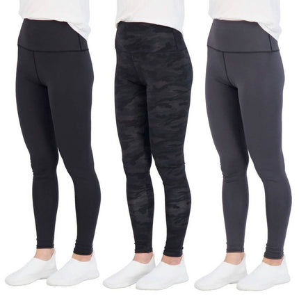 3-Pack: Women's Active Athletic Performance Leggings