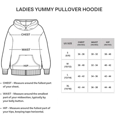3-Pack: Women's Long Sleeve Pullover Hoodie