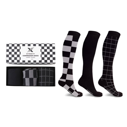 3-Pairs: Perfect Gift Compression Socks