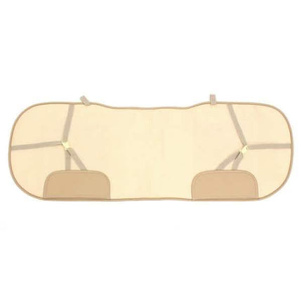 3-Piece: Breathable Bamboo PU Leather Car Seat Cover