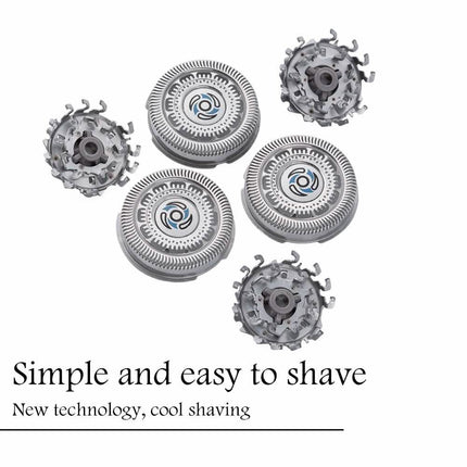 3-Piece: Desfaidy SH70/62 Electronic Shaver Head Cutter Replacement Blades Parts