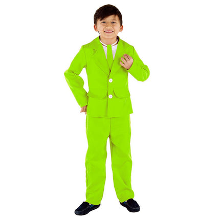 Kids 3 Piece Party Suit Set with Vest, Shirt and Formal Trousers