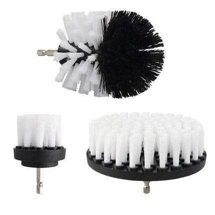 3-Piece Set: Power Scrubber Wash Cleaning Brushes Tool Kit