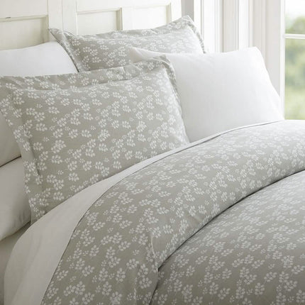 3-Piece Set: Wheatfield Patterned Duvet Cover Set