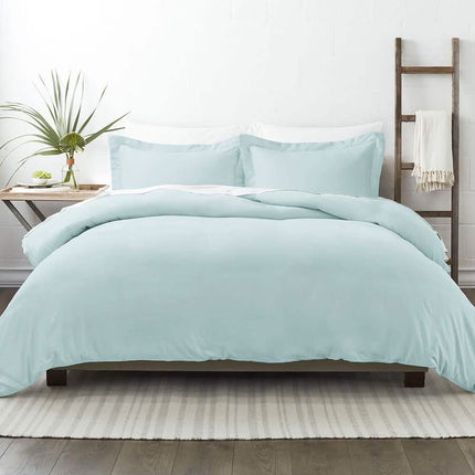 3-Piece: Solid Duvet Cover Set