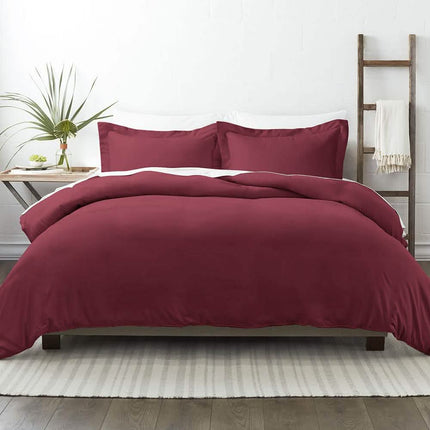 3-Piece: Solid Duvet Cover Set