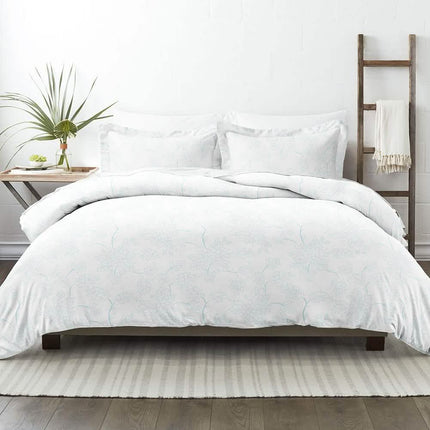 3-Piece: Vines Patterned Duvet Cover Set