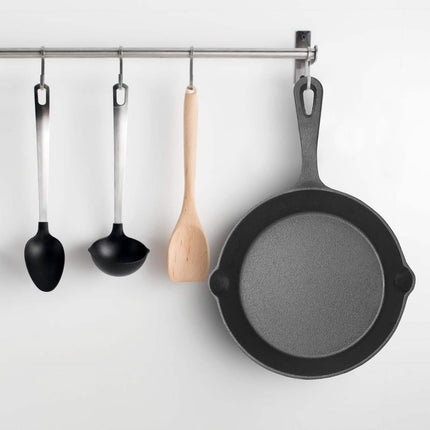 3-Pieces: Pre-Seasoned Cast Iron Skillet