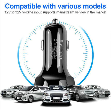 3-Port LED Car Charger