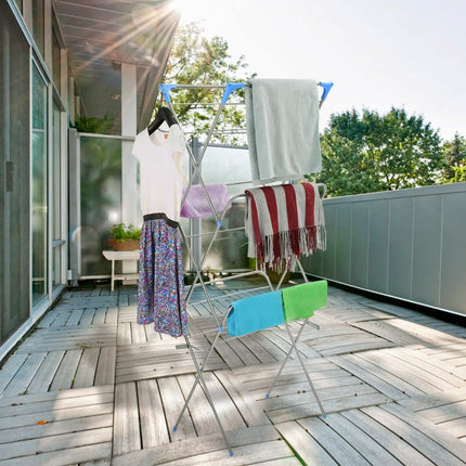 3 Tier Laundry Rack Foldable Clothes Drying Rack