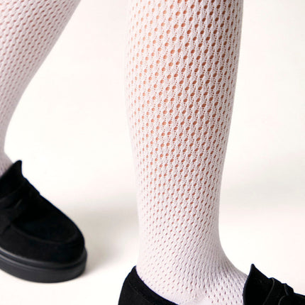 Conte-Kids Cotton Tights Miss 616 - Mesh Pattern