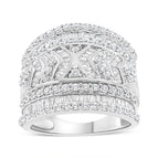 7 / White.Sterling Silver
