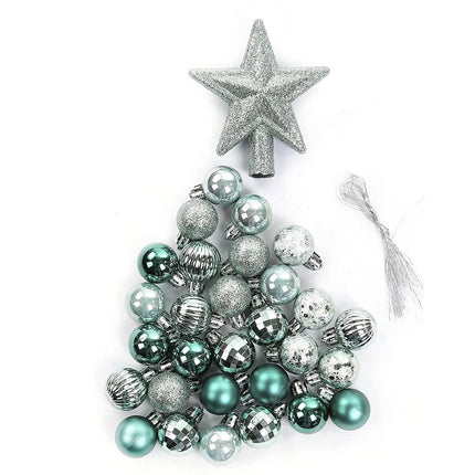 30-Piece: Christmas Balls Ornaments for Xmas Tree