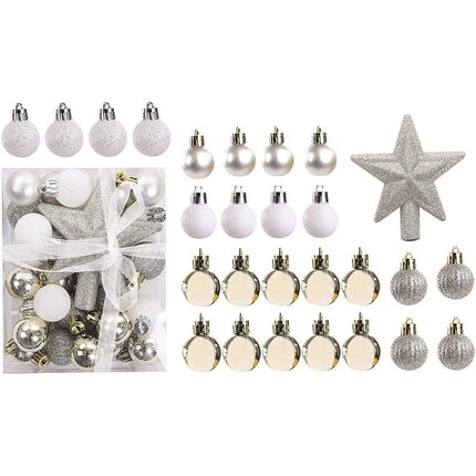 30-Piece: Christmas Balls Ornaments for Xmas Tree