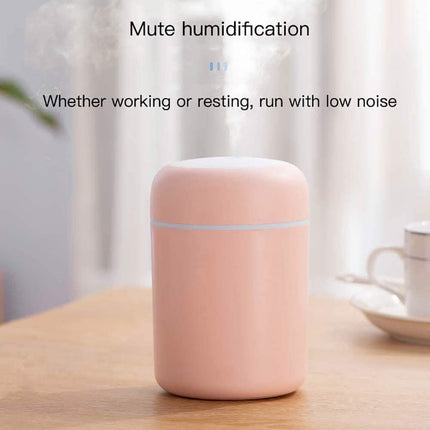 300 ML Humidifier USB Ultrasonic Dazzle Cup Aroma Diffuser Cool Mist Maker