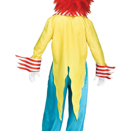 Fun World Men's Wicked Clown Master Adult Costume Standard Size