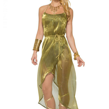 Gold Roman Toga Adult Costume Dress