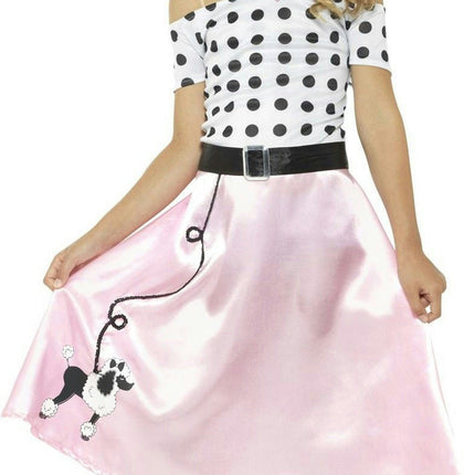 Smiffy's 50's Poodle Girl Child Costume Sz Large