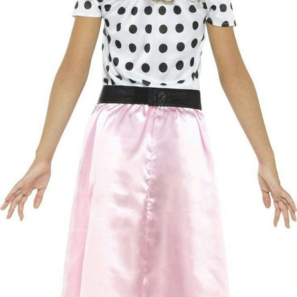 Smiffy's 50's Poodle Girl Child Costume Sz Large