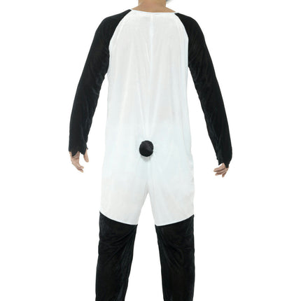 Smiffy's Men's Deluxe Zombie Panda Adult Costume and Mask Size Large Gory