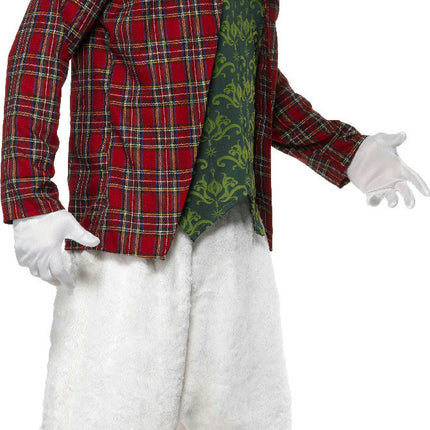 Men's Rabid Rabbit Costume Jacket Top Cravat and Trousers With Mask Size Medium