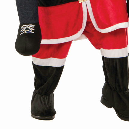 Special Delivery From Santa Man Riding Santa Claus Christmas Mascot Costume