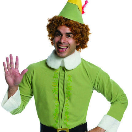 Buddy the Elf Movie Deluxe Adult Christmas Costume Size XL