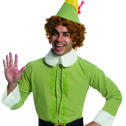 Buddy the Elf Movie Deluxe Adult Christmas Costume Size Standard