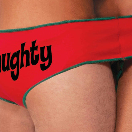 Forum Novelties Christmas Naughty Nice Fundies Undies For Two Novelty Gag