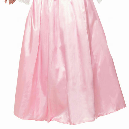 Colonial Maiden Pink Elegant Corset Adult Costume Dress