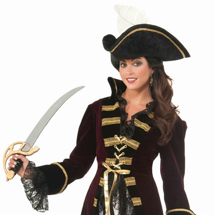 Captain Morgana Buccaneer Adult Costume Size XS/S