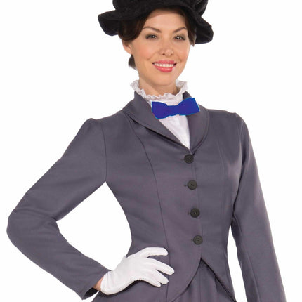 English Nanny Mary Poppins Adult Costume Standard Size