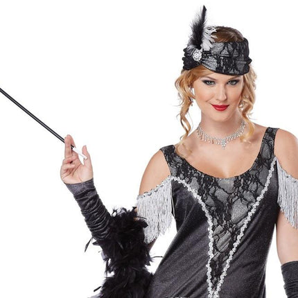 Razzle Dazzle 20's Flapper Adult Costume Size XS 4-6