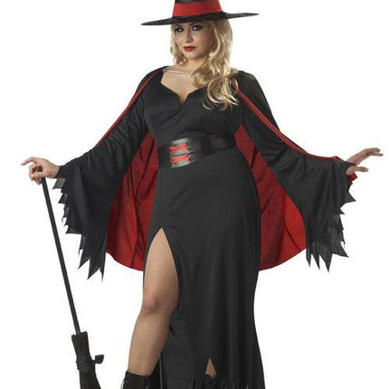 Scarlet Witch Long Gothic Dress Costume Plus Size X-Large 12-14
