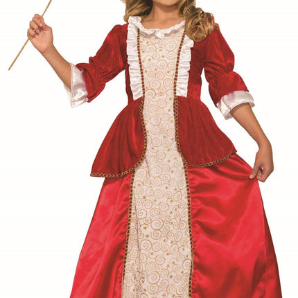 Princess Rachel Red Child Queen Kids Halloween Costume Medium 8-10