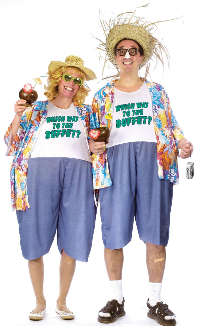 Tacky Tourist Traveler Funny Adult Unisex Costume