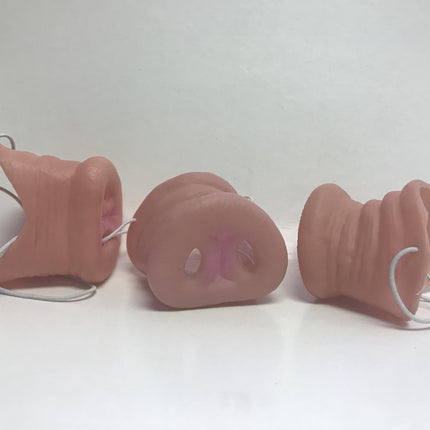 3 Hog Pig Swine Boar Costume Nose Noses Little Piggies