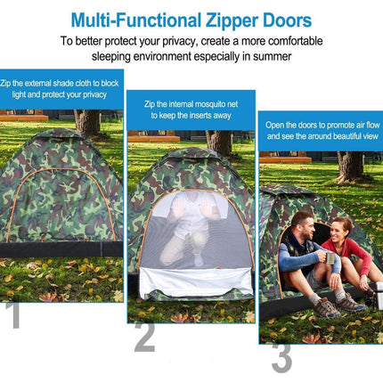 3/4 Person Instant Pop Up Dome Tent