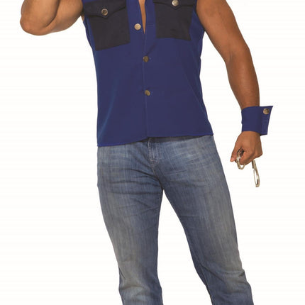 Arrestingly Handsome Cop Sexy Police Stripper Set Adult Mens Costume