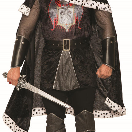 Dark Royalty Black Evil King Adult Mens Costume